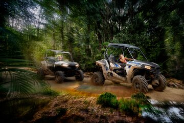 Off road drive adventure. Includes polaris, ziplines and cenote!