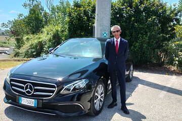 Luxury private transfer from Bellagio to Malpensa airport