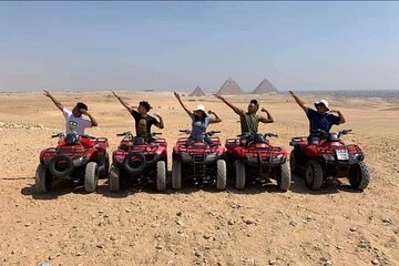 Private Tour To Giza Pyramids, Sphinx, Camal Ride With Lunch & 1-Hour Quad Bike