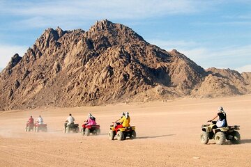 ATV Quad in Echo Mountain and BBQ and Show Dinner from Sharm