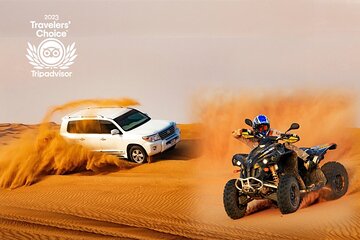 Dubai Arabian Desert Adventure, BBQ Dinner & Optional ATV