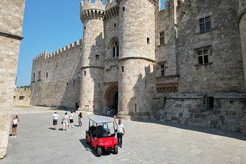 Guided Private Golf Cart Tour in Old Town of Rhodes