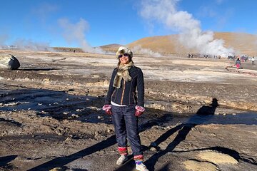 Thermal Marvels at sunrise: Tatio Geysers