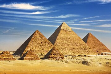 Pyramids & Sphinx Semi Private Tour With Tickets from Hurghada