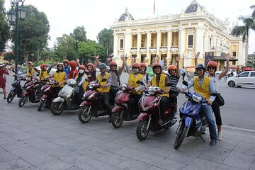 Hanoi Street Food Tour By Motorbike + Sightseeing SAFE & FUN