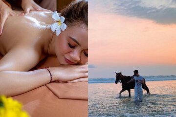 Horse Riding in the beach with bali Luxury Spa 