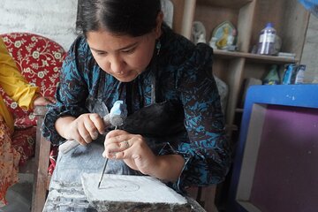 Stone Carving Workshop at Patan