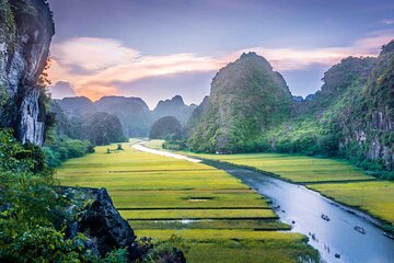 Day Tour at Hoa Lu, Tam Coc and Ninh Binh in Vietnam 