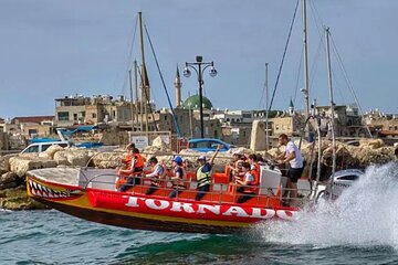 Tel Aviv-Jafa Tornando Speed Boat Ride 