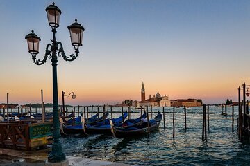 Gondola Ride Near St Mark’s Square