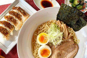 Home style Ramen and Homemade Gyoza from Scratch in Kyoto