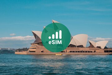 eSIM Australia and New Zealand eSIM Data Plan QR Code