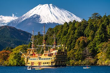 Mt. Fuji 5th Station, Owakudani Ropeway, Pirate Ship plus Outlet shopping! 