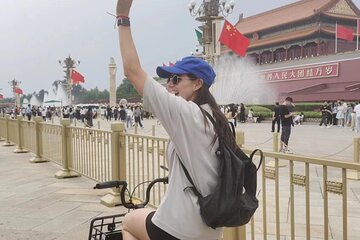 Beijing Bike Forbidden City Tiananmen Square Group Tour 2 Hours