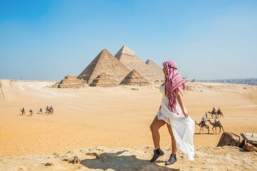 VIP Cairo Semi- Private Full day Tour With Tickets from Hurghada