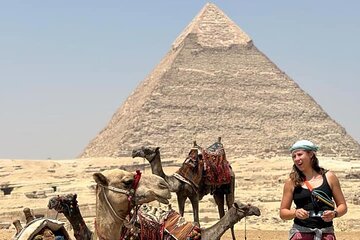  VIP Giza Pyramids, Sphinx, Lunch,Camel Ride & inside 3rd pyramid
