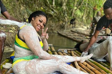 Montego Bay's Guided Bamboo Rafting Tour & Hip-strip Shopping