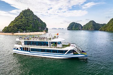 Halong Bay Luxury Cruise Included Limousine Bus