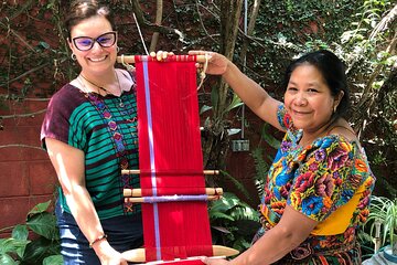 Two Hours Private Backstrap Weaving Workshop in Antigua