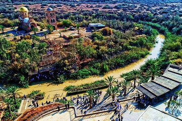 Guided Bethlehem Jericho Jordan River from Tel Aviv -small groups