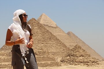 Full Day Private Tour Pyramids of Giza, Sphinx, Saqqara & Memphis