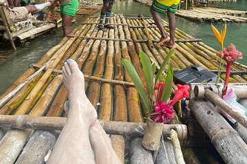 Private Bamboo Rafting and Limestone Foot Massage in Montego Bay