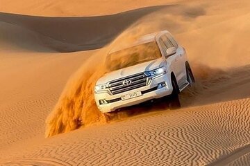 Private Evening Desert Safari Dubai with Camel Riding & BBQ