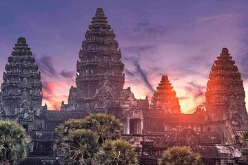 Sunrise Angkor Wat, Angkor Thom Ancient Capital, Ta Promh