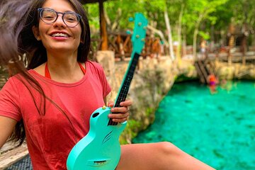 Discover 3 Cenotes, 1 Lagoon! from Cancun 