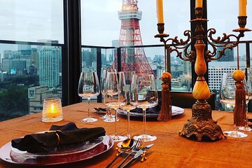 Chef's Table with Private view of Tokyo Tower