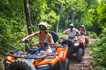 ATV Single, Tulum Ruins & Underground Cenote from Cancun