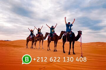 Overnight Camp Camel Trekking In Merzouga