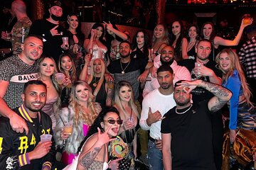 Latin Club Crawl with Belaire Champagne and Party Bus Experience 