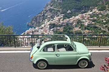 Private and Guided Photography Tour in Positano in a Vintage Fiat 500