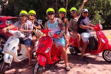 Tulum Vespa Tours with Lunch