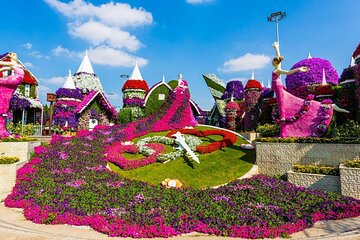Dubai Miracle Garden Tour with Free Entry Ticket&Private Transfer