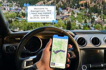 Smartphone Driving Tour b/w Breckenridge & Denver