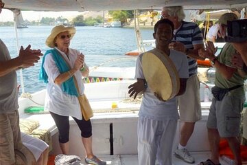 Private Day Tour Nubian Village by Motorboat In Aswan