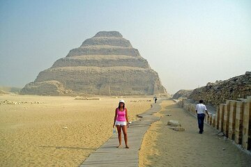 Full Day Private Tour to Dahshur Pyramids, Memphis and Sakkara