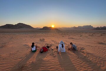  Wadi Rum 2-Hour Sunset Tour Wadi Rum Desert Highlights