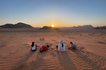 Full Day Jeep Tour (Traditional Lunch) Wadi Rum Desert Highlights