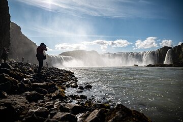 Goðafoss Waterfall from Akureyri Port