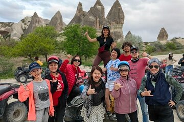 Capadocia atv tour through fairy chimneys and love valley