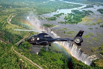 Helicopter Ride above the Victoria Falls