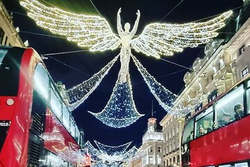 London Christmas Lights Private Guided Taxi Tour