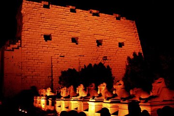 Sound and Light Show at the Karnak Temples In Luxor