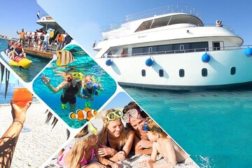 Hurghada: Eden Island Serena VIP Boat Snorkeling Trip