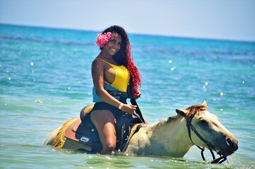 Kennedy's Horseback riding, Blue Hole and Secret Falls from Montego Bay