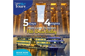 Nile Cruise Deluxe 5 Days 4 Nights 5 Star From Luxor To Aswan 