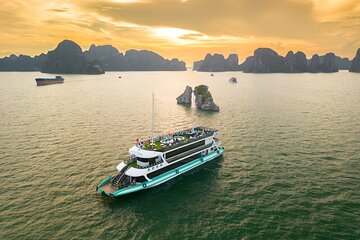 Amethyst Halong Luxury Cruise from Hanoi by Express Limousine Bus